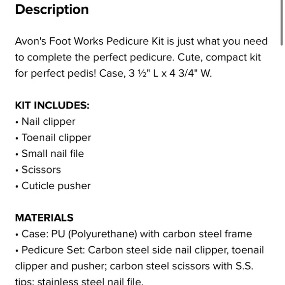 Foot works total pedicure kit - Picture 2 of 4